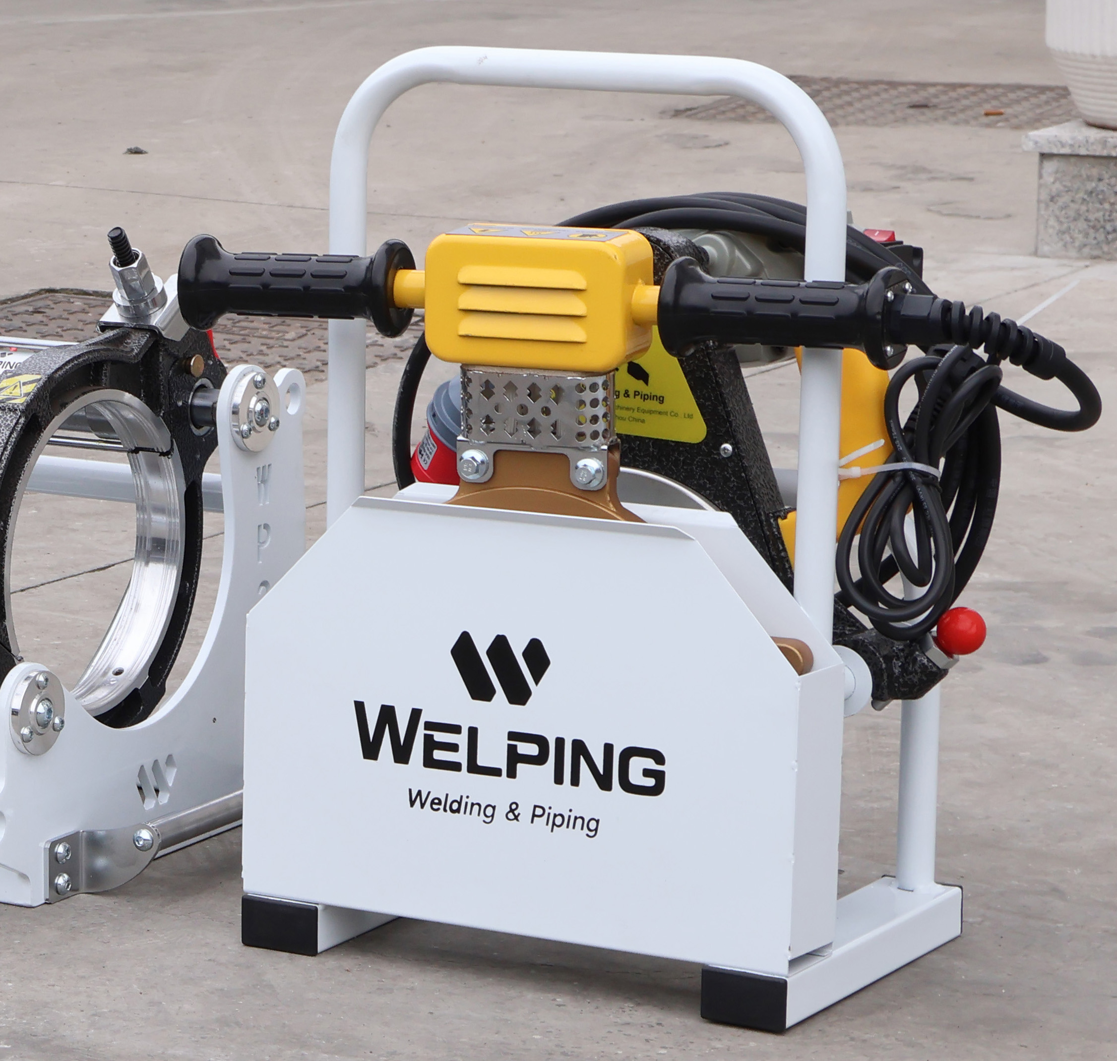 High-End-Serie Hydraulische HDPE-Rohrfusionsschweißmaschine WP200A Pro